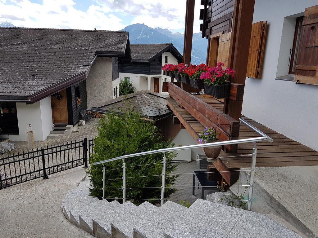 Mollens Chalet Apartment Crans-Montana Exterior photo